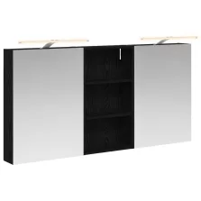   vidaXL Fürdőszobai Szekrény Szett 3 pcs 140 x 14,5 x 70 cm Faanyag