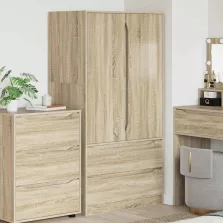   vidaXL Fürdőszoba Székény Sonoma tölgy 79,5 x 49 x 156 cm Faanyag
