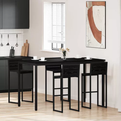 vidaXL Étkezőasztalok Faanyag