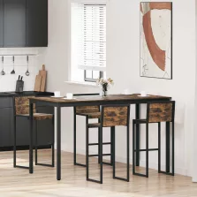 vidaXL Étkezőasztalok Faanyag