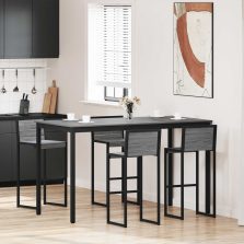 vidaXL Étkezőasztalok Faanyag