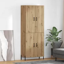 vidaXL Magasfiú Artisan tölgy 69,5 x 34 x 180 cm Faanyag