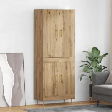 vidaXL Magasfiú Artisan tölgy 69,5 x 34 x 180 cm Faanyag