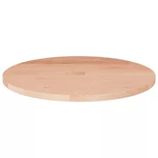   vidaXL kerek kezeletlen tömör tölgyfa asztallap Ø30 x 1,5 cm