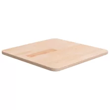   vidaXL kezeletlen tömör tölgyfa négyzet asztallap 40x40x1,5 cm