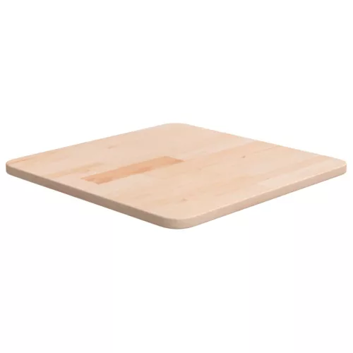 vidaXL kezeletlen tömör tölgyfa négyzet asztallap 40x40x1,5 cm