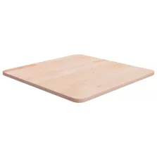   vidaXL kezeletlen tömör tölgyfa négyzet asztallap 50x50x1,5 cm