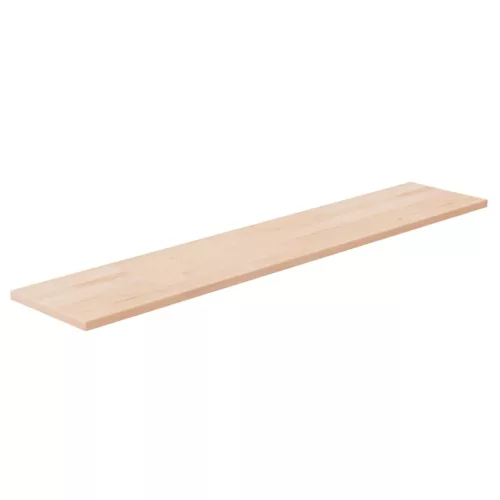 vidaXL kezeletlen tömör tölgyfa polclap 100x20x1,5 cm