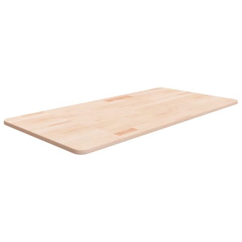 vidaXL kezeletlen tömör fa fürdőszobai pult 100x50x1,5cm