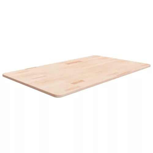 vidaXL kezeletlen tömör fa fürdőszobai pult 100x60x1,5cm