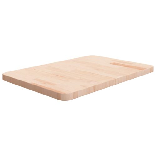 vidaXL kezeletlen tömör fa fürdőszobai pult 60x40x2,5 cm