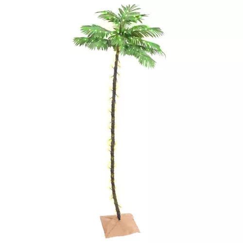 vidaXL LED-es pálmafa 192 meleg fehér LED-del 300 cm