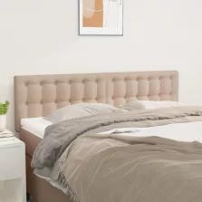   vidaXL 2 db cappuccino színű műbőr fejtámla 72 x 5 x 78/88 cm