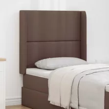 vidaXL Fejtámla Fül Barna 80 x 16 x 4 cm PVC