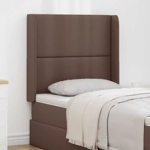 vidaXL Fejtámla Fül Barna 80 x 16 x 4 cm PVC