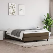   vidaXL sötétbarna szövet zsebrugós ágymatrac 140x200x20 cm