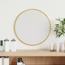 vidaXL arany falitükör Ø 30 cm Kerek