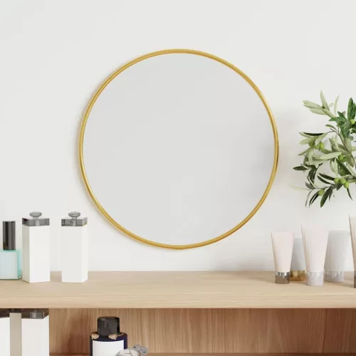 vidaXL arany falitükör Ø 30 cm Kerek