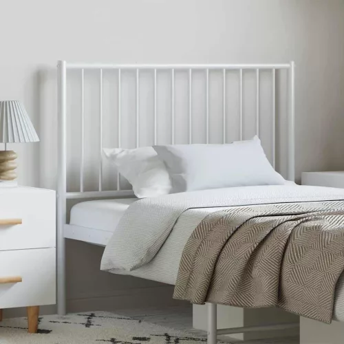 vidaXL fehér fém fejtámla 100 cm