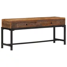   vidaXL tömör újrahasznosított fa TV-szekrény 110 x 30 x 46 cm