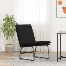 vidaXL fekete szövet pihenőszék 52 x 75 x 76 cm