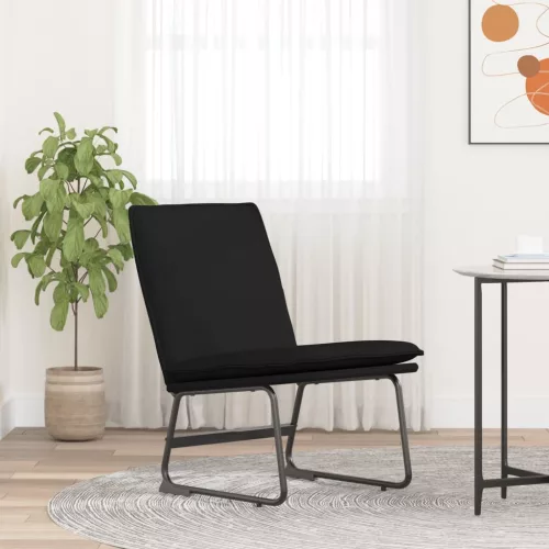 vidaXL fekete szövet pihenőszék 52 x 75 x 76 cm