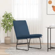 vidaXL kék szövet pihenőszék 52 x 75 x 76 cm