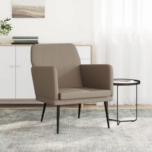 vidaXL kávészínű műbőr fotel 61 x 78 x 80 cm