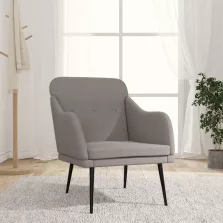 vidaXL tópszínű szövetfotel 63 x 76 x 80 cm