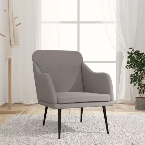 vidaXL tópszínű szövetfotel 63 x 76 x 80 cm