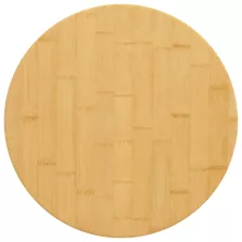 vidaXL bambusz asztallap Ø50 x 1,5 cm
