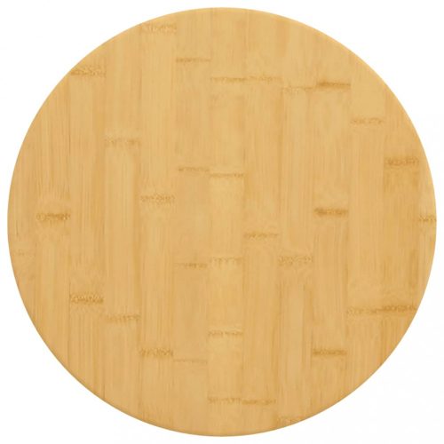 vidaXL bambusz asztallap Ø50 x 1,5 cm
