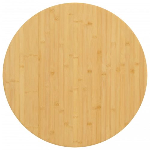 vidaXL bambusz asztallap Ø60 x 1,5 cm