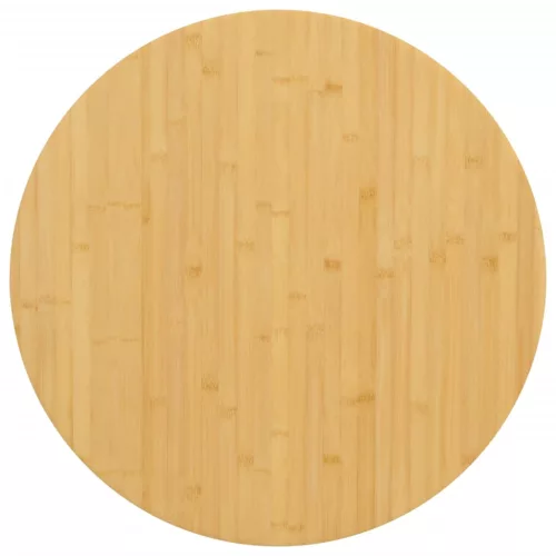 vidaXL bambusz asztallap Ø60 x 1,5 cm