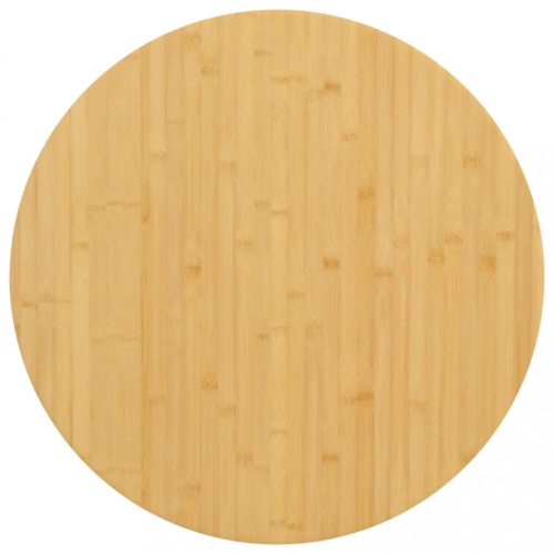vidaXL bambusz asztallap Ø70 x 1,5 cm