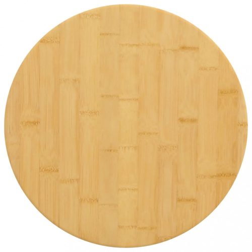 vidaXL bambusz asztallap Ø40 x 2,5 cm