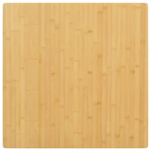 vidaXL bambusz asztallap 70 x 70 x 1,5 cm
