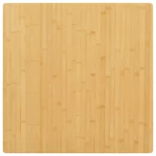 vidaXL bambusz asztallap 90 x 90 x 2,5 cm