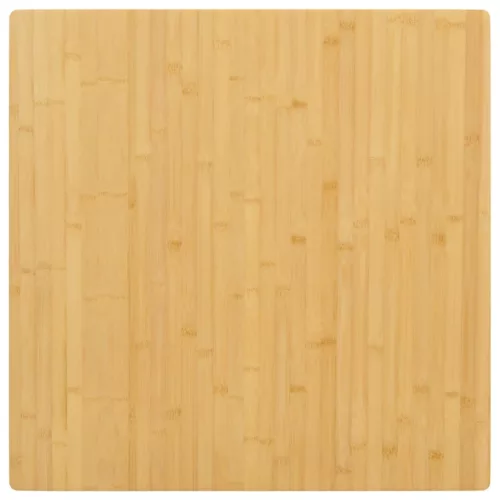 vidaXL bambusz asztallap 70 x 70 x 4 cm