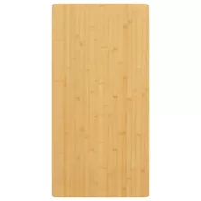 vidaXL bambusz asztallap 50x100x4 cm
