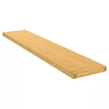 vidaXL bambusz fali polc 100x20x4 cm