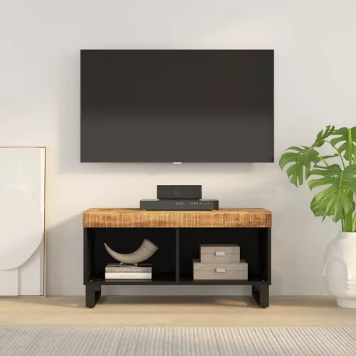 vidaXL tömör mangófa TV-szekrény 85 x 33 x 43,5 cm
