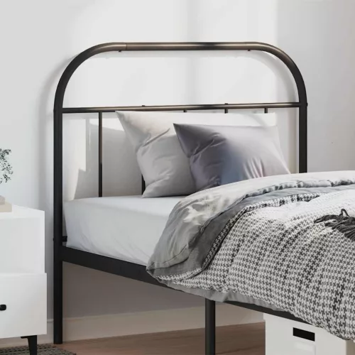 vidaXL fekete fém csere fejtámla 100 cm