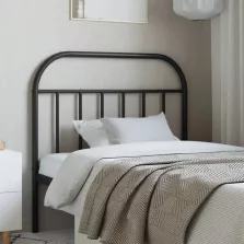 vidaXL fekete fém csere fejtámla 107 cm