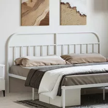 vidaXL fehér fém fejtámla 180 cm