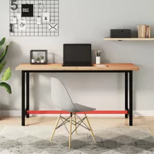 vidaXL tömör bükkfa íróasztallap 150 x 55 x 2,5 cm