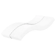 vidaXL fehér H2/H3 keménységű habmatrac 90 x 200 cm