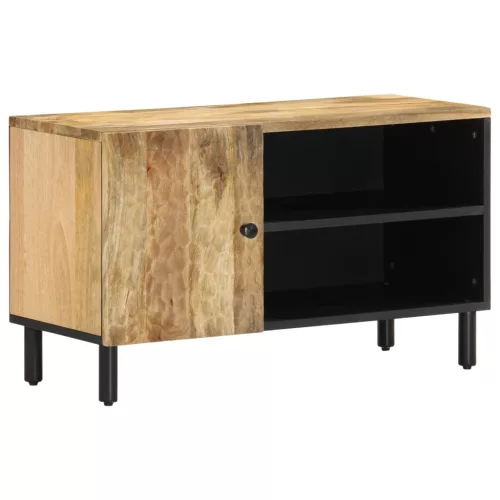 vidaXL tömör mangófa TV-szekrény 80 x 31 x 46 cm