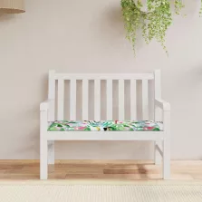   vidaXL többszínű oxford szövet-kerti padpárna 100x50x4 cm