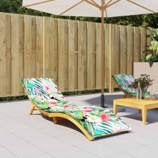 vidaXL többszínű oxford-szövet napozóágypárna